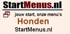 De honden pagina startmenus.nl